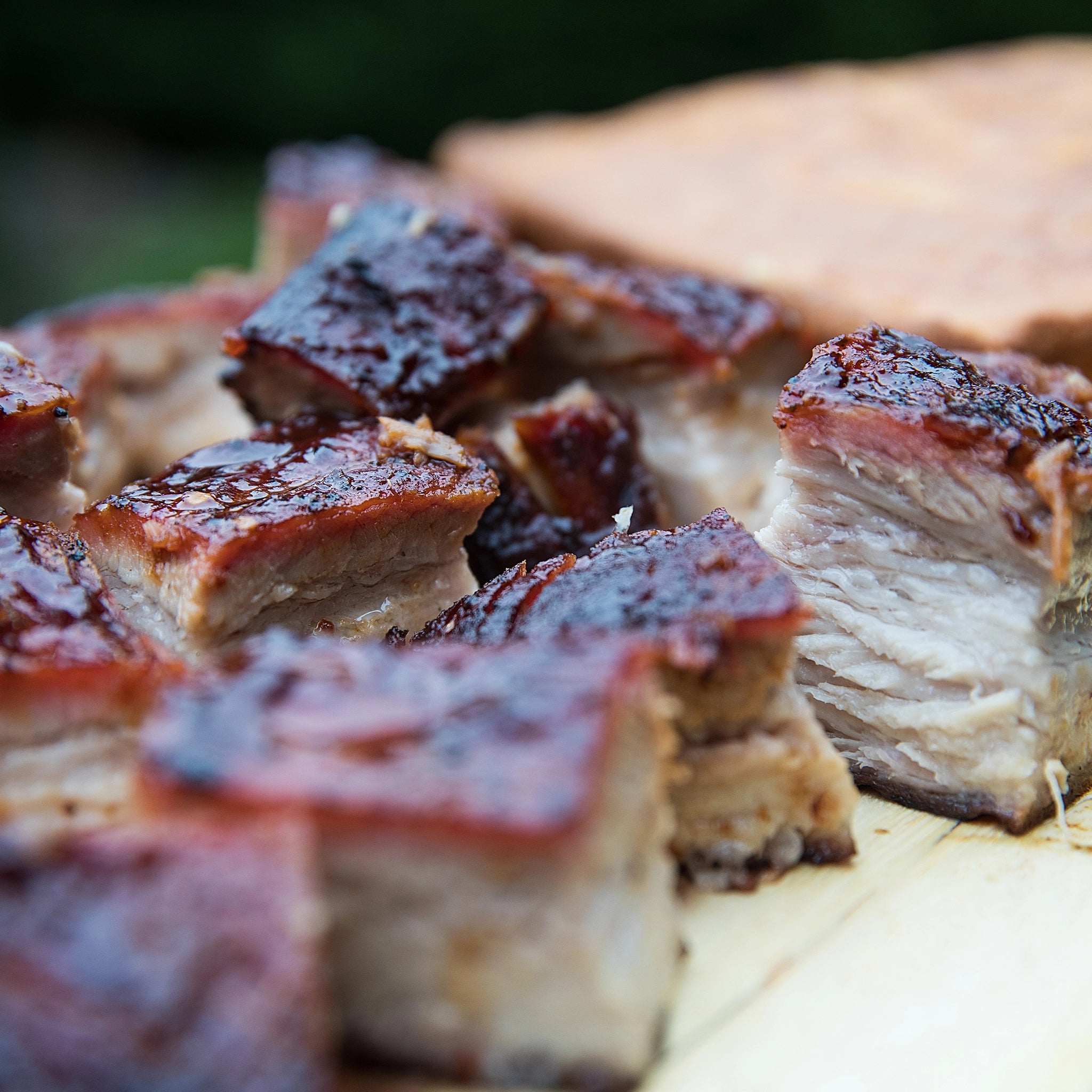 Flancs de porc fumés